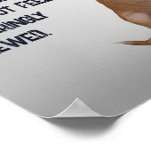 Poster Faites-Leur Sentir Des Chiens Drôle Étonnamment Vi (Coin)