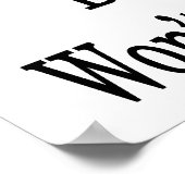 Poster Faites-moi confiance Apprendre à propos de la biol (Coin)