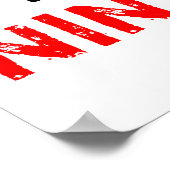 POSTER FAITES-MOI CONFIANCE. IM A NINJA (Coin)