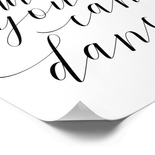 Poster Faites-moi confiance Vous Pouvez Danser - Alcool A (Coin)