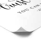 Poster Faites-moi confiance Vous Pouvez Danser Mariage Al (Coin)