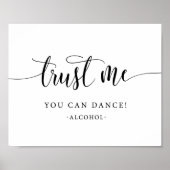 Poster Faites-moi confiance Vous Pouvez Danser Mariage Al (Devant)