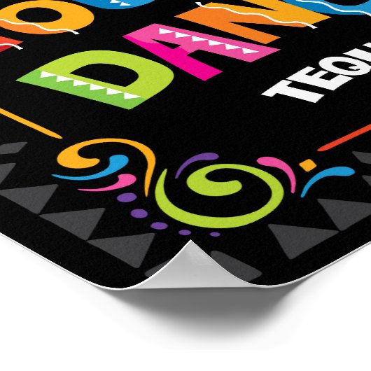 Poster FAITES-MOI CONFIANCE VOUS POUVEZ DANSER Tequila Pa (Coin)