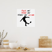 Poster Faites-moi scrum (Cuisine)