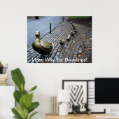 Poster Faites place aux colliers ! (Bureau à domicile)