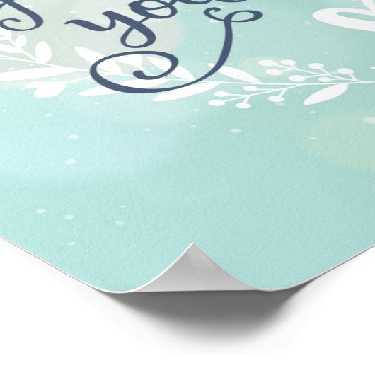 Poster Faites Plus De Ce Qui Vous Rend Heureux (Coin)