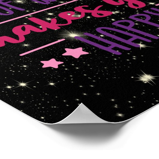 Poster Faites plus de ce qui vous rend heureux (Coin)