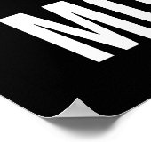 Poster Faites plus, soyez plus - Motivationnel (Coin)