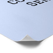 Poster Faites Preuve De Bon Sens (Coin)