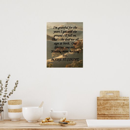 Poster Faites que ça compte (Cuisine)