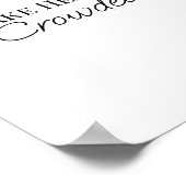 Poster Faites que le ciel soit bondé (Coin)