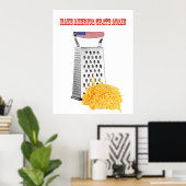 Poster Faites râper l'Amérique à nouveau l'affiche d'arch (Bureau à domicile)