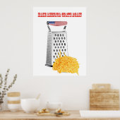 Poster Faites râper l'Amérique à nouveau l'affiche d'arch (Cuisine)