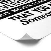 Poster Faites sourire quelqu'un tous les jours (Coin)