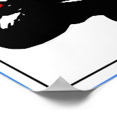 Poster Faites un Mile dans ma chaussure.... (Coin)