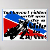 Poster Faites un Mile dans ma chaussure.... (Devant)