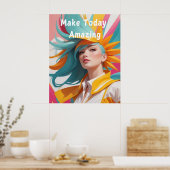 Poster Faites une citation Extraordinaire aujourd'hui dan (Cuisine)