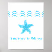 Poster Faites Une Différence, Histoire De Starfish. (Devant)