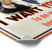 Poster "Faites vos devoirs" (Coin)