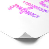 Poster Faites vos rêves se produire Parties scintillant a (Coin)