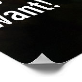 Poster Faites votre propre Lion Motivant Texte Personnali (Coin)