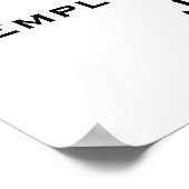 Poster Faites votre propre Modèle d'affiche de prix (Coin)