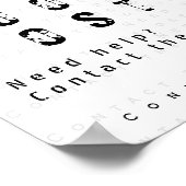 Poster Faites votre propre soumission personnalisée (Coin)