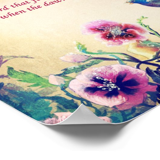 Poster Faith Bird (Coin)