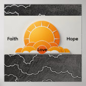 Poster Faith, Hope, Love! (Devant)