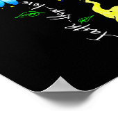 Poster Faith Hope Love Awareness Syndrome de Down The Blu (Coin)