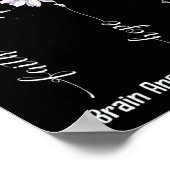 Poster Faith Hope Love Brain Aneurysm Awareness Flower Gi (Coin)