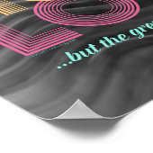 Poster Faith Hope Love Christian Bible Verse Retro (Coin)