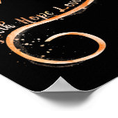 Poster Faith Hope Love Orange Ruban Leukemia Sensibilisat (Coin)