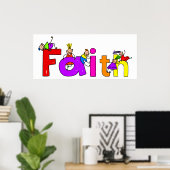 Poster Faith Kids (Bureau à domicile)