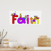 Poster Faith Kids (Cuisine)
