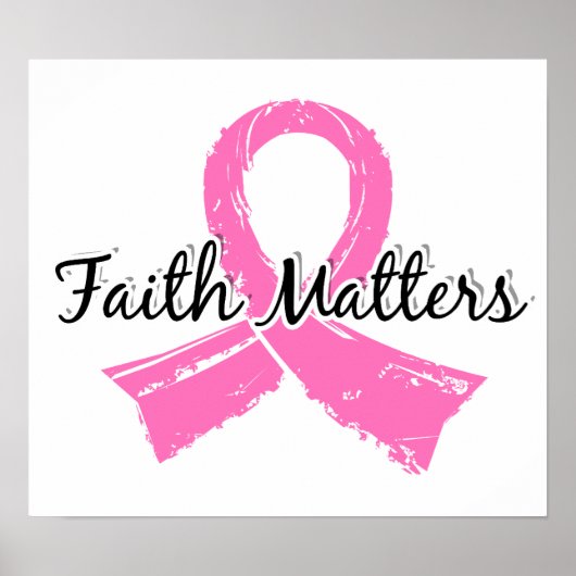 Poster Faith Matters 5 Cancer du sein (Devant)