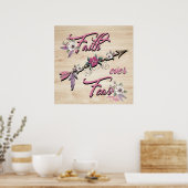 Poster Faith Over Fear (Cuisine)