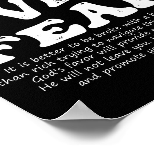 Poster Faith Over Fear Christian (Coin)