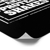 Poster Faith Weights Et Protein Shakes Drôle Fitness (Coin)