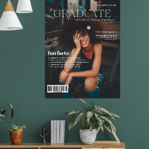 Poster Faits amusants   Photo de couverture du magazine d