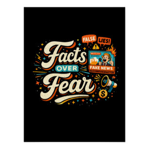 Poster Faits plutôt que la peur
