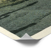 Poster Falaise à tête plate et à l'extérieur de la maison (Coin)