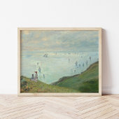 Poster Falaises à Pourville | CLAUDE MONET