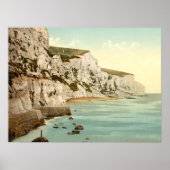 Poster Falaises blanches de Dover, Kent, Angleterre (Devant)
