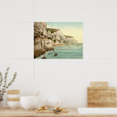 Poster Falaises blanches de Dover, Kent England (Cuisine)
