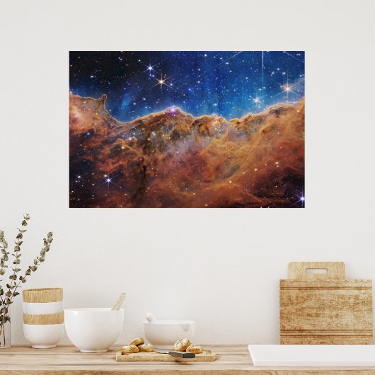 Poster Falaises cosmiques (Cuisine)