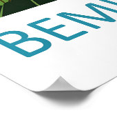 Poster Falaises de Bempton 1 (Coin)