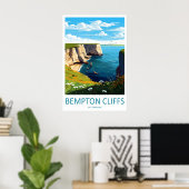 Poster Falaises de Bempton 1 (Bureau à domicile)