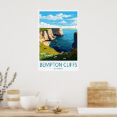 Poster Falaises de Bempton 1 (Cuisine)