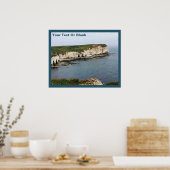 Poster Falaises de calque de la tête de Flamborough (Cuisine)